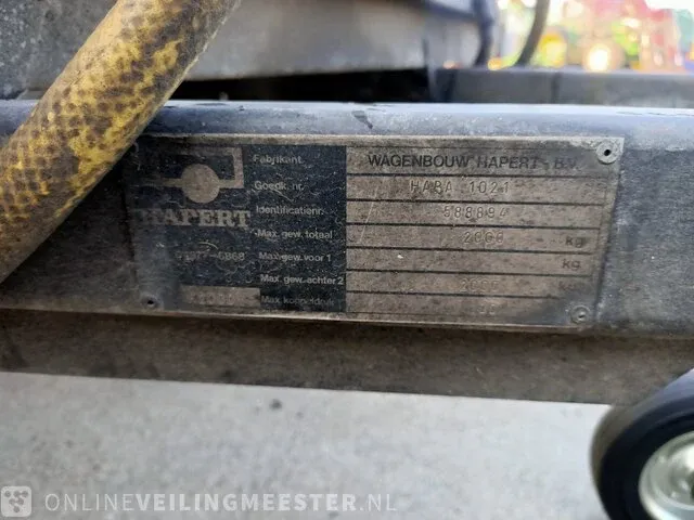 Hogedrukreiniger aanhanger hapert, k200 met generator maka powerpac - afbeelding 15 van  29