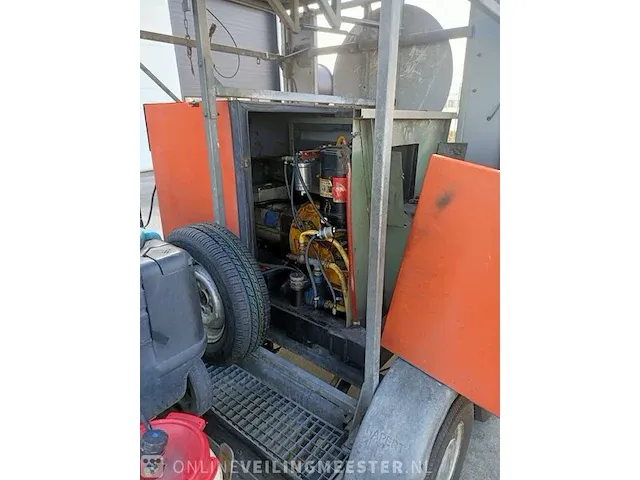 Hogedrukreiniger aanhanger hapert, k200 met generator maka powerpac - afbeelding 21 van  29