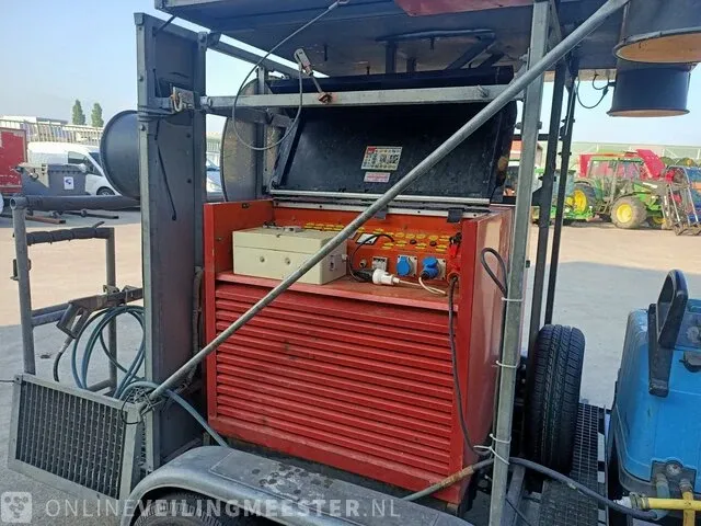 Hogedrukreiniger aanhanger hapert, k200 met generator maka powerpac - afbeelding 27 van  29