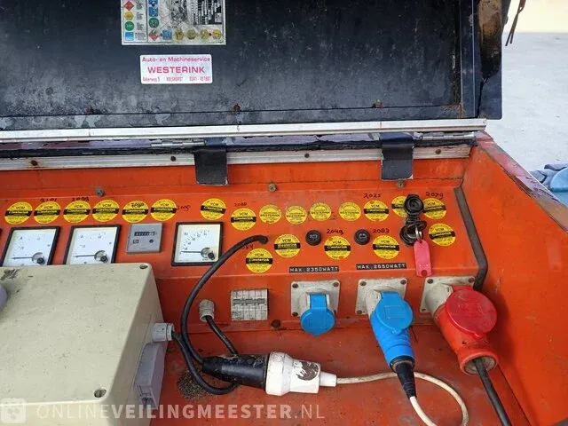 Hogedrukreiniger aanhanger hapert, k200 met generator maka powerpac - afbeelding 28 van  29