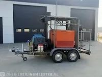 Hogedrukreiniger aanhanger hapert, k200 met generator maka powerpac - afbeelding 4 van  29