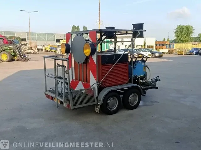 Hogedrukreiniger aanhanger hapert, k200 met generator maka powerpac - afbeelding 6 van  29