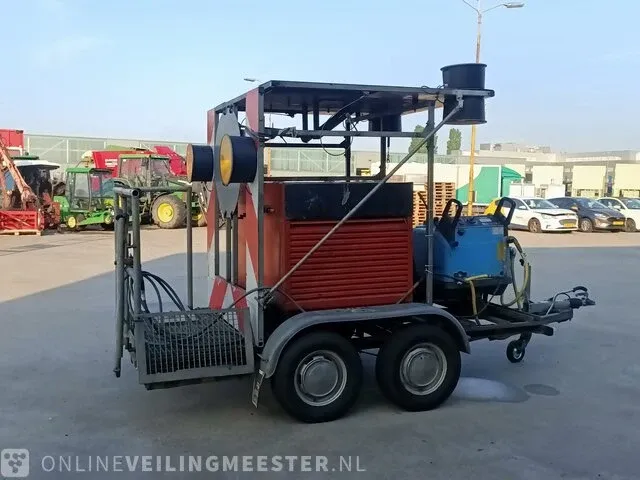 Hogedrukreiniger aanhanger hapert, k200 met generator maka powerpac - afbeelding 7 van  29