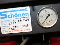 Hogedrukreiniger dibo jmb-s 200/18t op aanhanger peeters. vermoedelijk bouwjaar 2008. afgelezen draaiuren 3... - afbeelding 4 van  7