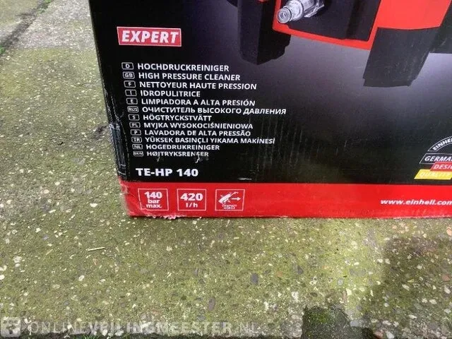 Hogedrukreiniger einhell, te-hp 140 - afbeelding 3 van  4