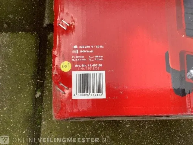 Hogedrukreiniger einhell, te-hp 140 - afbeelding 4 van  4