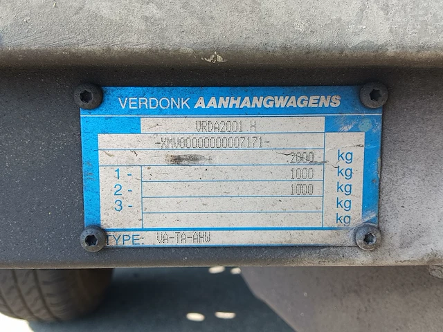 Hogedrukreiniger in aanhanger waterkracht, hot aqua blaster, bouwjaar 2001 - afbeelding 14 van  40