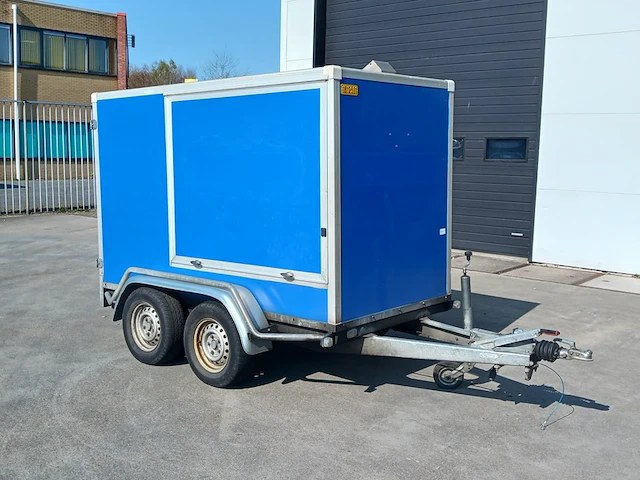 Hogedrukreiniger in aanhanger waterkracht, hot aqua blaster, bouwjaar 2001 - afbeelding 1 van  40