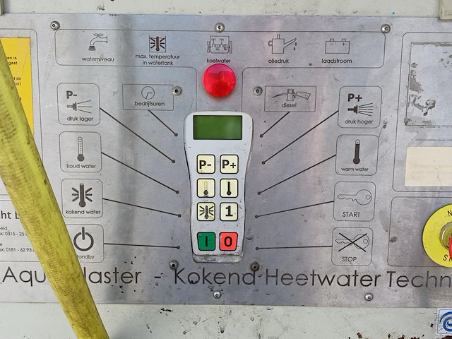 Hogedrukreiniger in aanhanger waterkracht, hot aqua blaster, bouwjaar 2001 - afbeelding 22 van  40