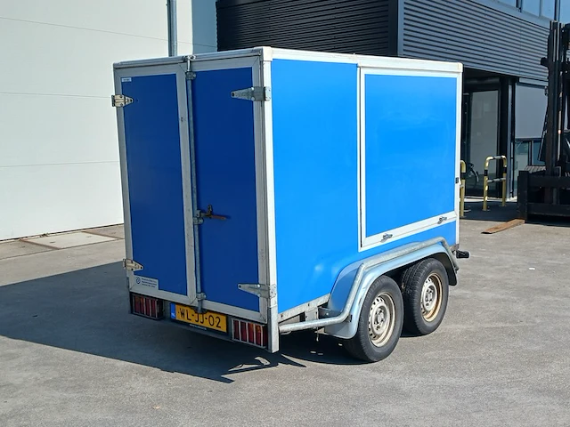 Hogedrukreiniger in aanhanger waterkracht, hot aqua blaster, bouwjaar 2001 - afbeelding 3 van  40