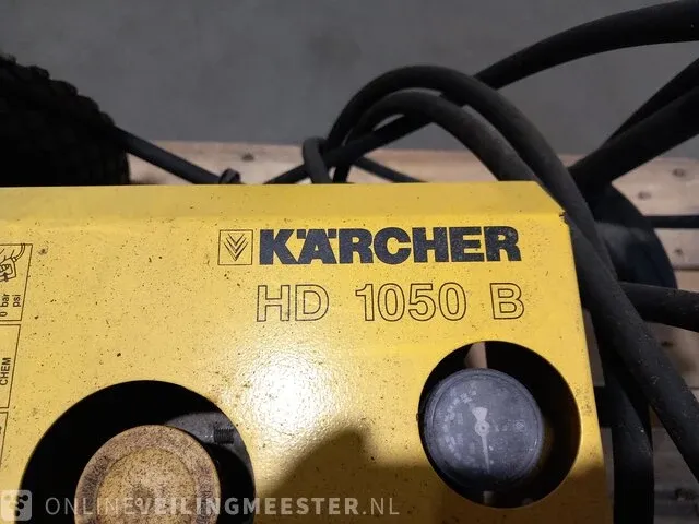 Hogedrukreiniger karcher, hd 1050 b, bouwjaar 2005 - afbeelding 6 van  10
