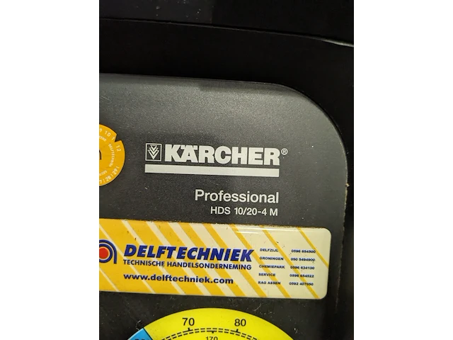 Hogedrukreiniger , karcher, hds 10/20-4 m, geel - afbeelding 9 van  12