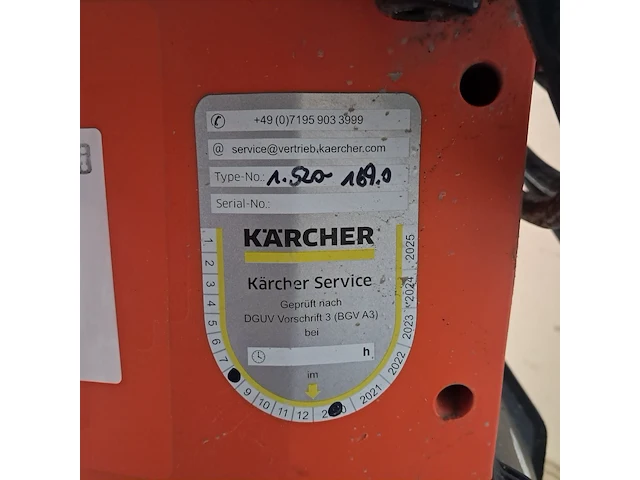 Hogedrukreiniger koud 130bar 230v, kärcher, hd6/13c+, 2015 - afbeelding 2 van  11