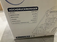 Hogedrukreiniger op benzine, sauber, hdr-200, blauw/zwart - afbeelding 5 van  5