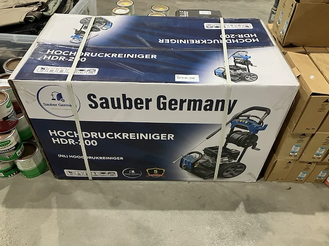 Hogedrukreiniger, sauber, hdr-200 - afbeelding 1 van  6