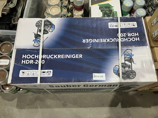 Hogedrukreiniger, sauber, hdr-200 - afbeelding 4 van  6