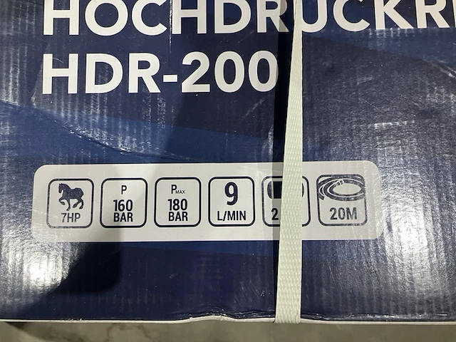 Hogedrukreiniger, sauber, hdr-200 - afbeelding 6 van  6