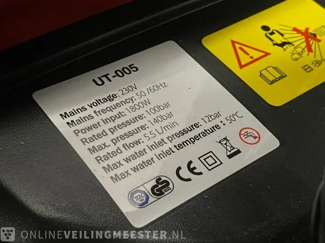 Hogedrukreiniger ultratoolz, bouwjaar 2023 - afbeelding 4 van  6
