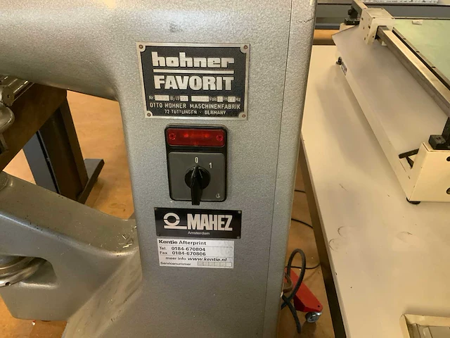 Hohner favorit brochure hechtmachine - afbeelding 5 van  6