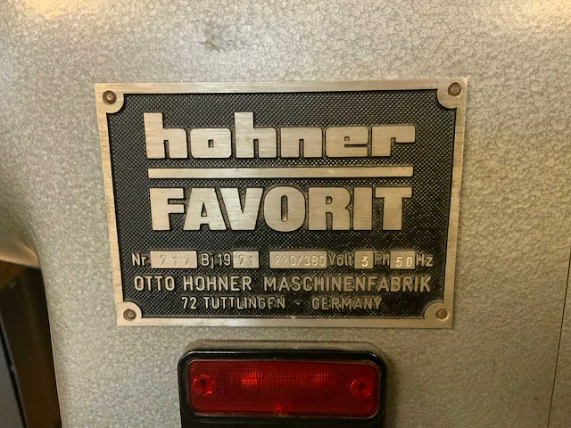 Hohner favorit brochure hechtmachine - afbeelding 6 van  6