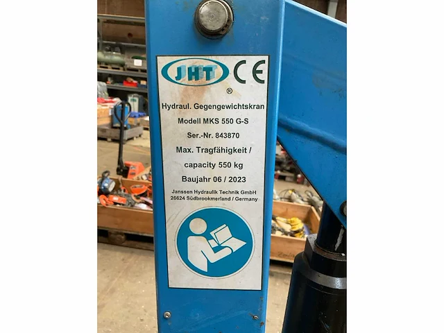 Hoist in 39374 mobiele contragewichtkraan - afbeelding 3 van  6