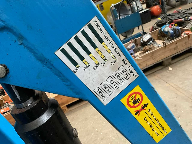 Hoist in 39374 mobiele contragewichtkraan - afbeelding 4 van  6