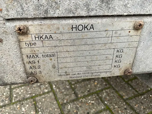 Hoka aanhangwagen - afbeelding 6 van  6
