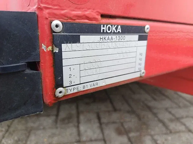 Hoka b1 vara aanhangwagen - afbeelding 3 van  21