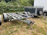 Hoka hbg 750 3mg motorfiets aanhangwagen - afbeelding 2 van  9