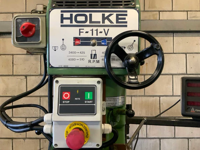 Holke f-11-v verticale freesmachine - afbeelding 8 van  12