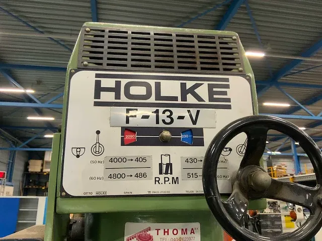 Holke f-13-v 50th anniversary edition freesmachine - afbeelding 20 van  23