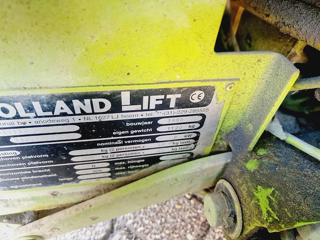 Holland lift - 1998 - ministar z-45el8 - hoogwerker - afbeelding 15 van  15