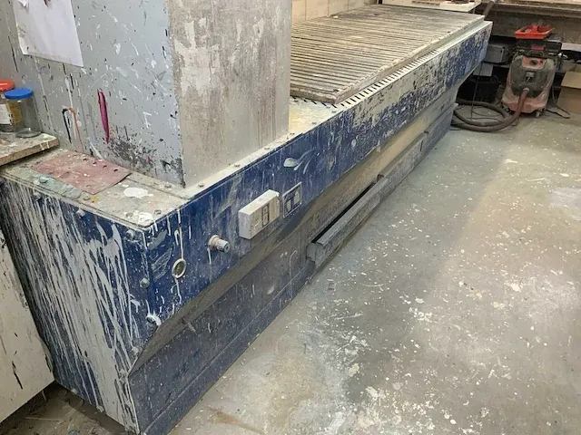 Holtrop & jansma st-200 schuurtafel met afzuiging - afbeelding 5 van  6