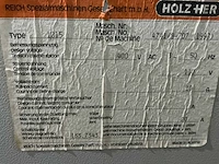 Holz-her - 1997 - 1215 - 2200x4300 - verticale platenzaag - afbeelding 2 van  10