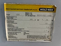 Holz-her - 1998 - 1265 supercut 3300x1925 - verticale platenzaag - afbeelding 8 van  8