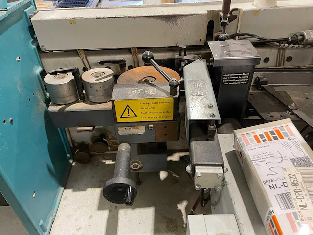 Holz-her - primus 1436 sel - kantfineermachine - afbeelding 4 van  15