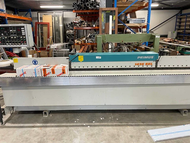 Holz-her - primus 1436 sel - kantfineermachine - afbeelding 8 van  15