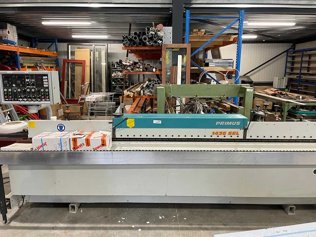 Holz-her - primus 1436 sel - kantfineermachine - afbeelding 9 van  15