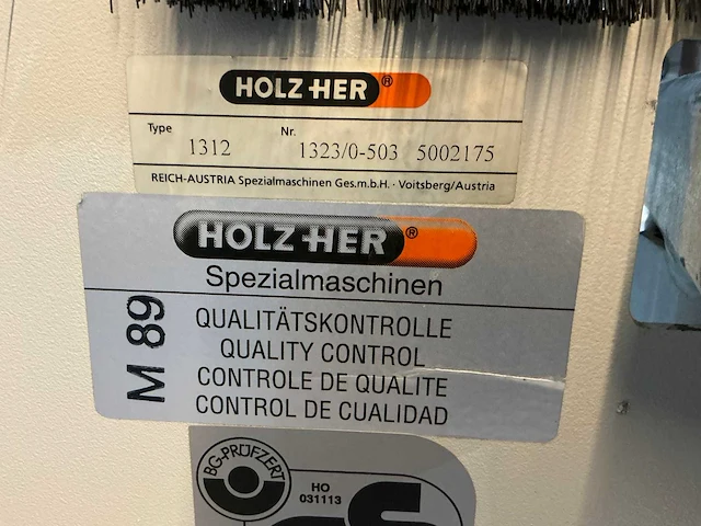Holz-her - sprint 1312 - kantaanlijmmachine - afbeelding 14 van  25