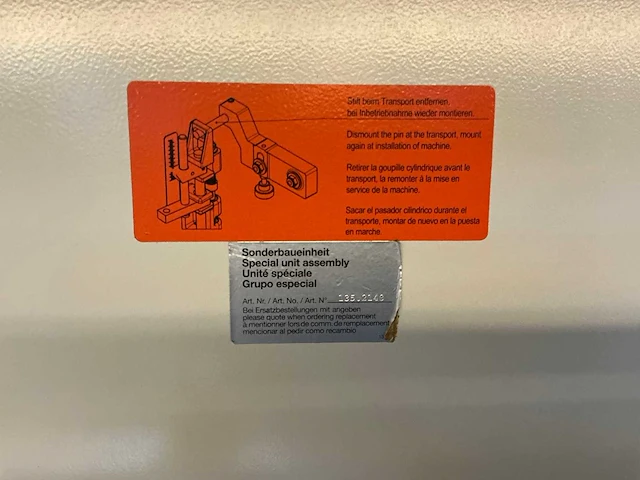 Holz-her - sprint 1312 - kantaanlijmmachine - afbeelding 15 van  25