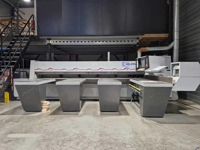 Holzma - 2001 - optimat hpp 82/43/43 - platen opdeelzaagmachine - afbeelding 3 van  10