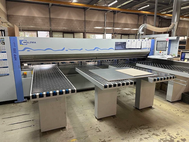 Holzma - 2012 - profi hpp350/43/43/x/new - platen opdeelzaagmachine - afbeelding 1 van  17