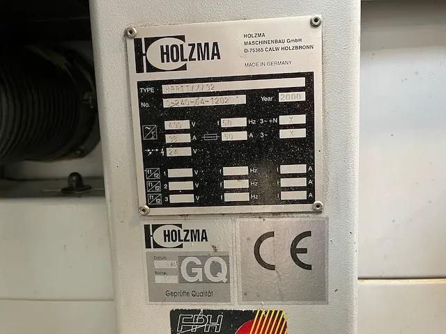 Holzma - hpp11/x/32 - platen opdeelzaagmachine - afbeelding 6 van  19