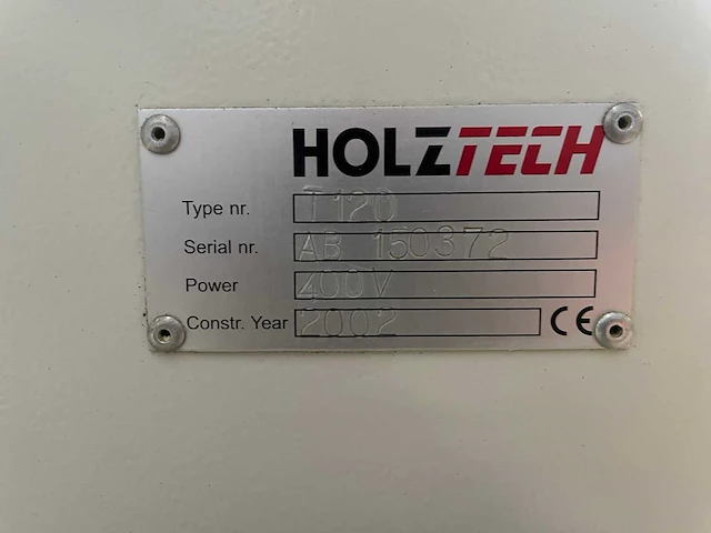 Holztech - t120 - tafel- en spilfreesmachine - 2002 - afbeelding 11 van  11
