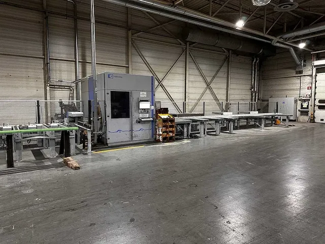 Homag/ weinman - wbz 160/12 profiline - afkortcirkelzaagmachine - 2010 - afbeelding 7 van  18