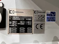 Homag/ weinman - wbz 160/12 profiline - afkortcirkelzaagmachine - 2010 - afbeelding 10 van  18
