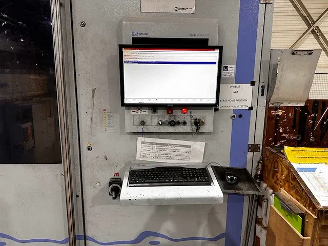 Homag/ weinman - wbz 160/12 profiline - afkortcirkelzaagmachine - 2010 - afbeelding 13 van  18