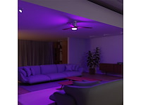 Hombli slimme plafondventilator met verlichting 132 cm incl. afstandsbediening wit & licht hout - afbeelding 4 van  5