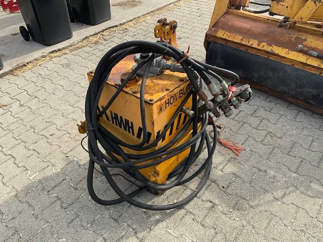 Homburg bermenset ht2 hydrauliek pomp met klepelmaaier en borstel - afbeelding 6 van  18