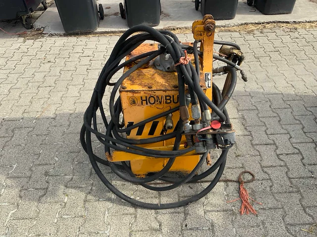 Homburg bermenset ht2 hydrauliek pomp met klepelmaaier en borstel - afbeelding 7 van  18